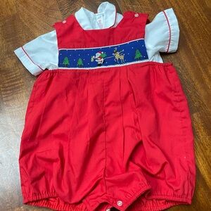 House of hatten christmas romper 24 months